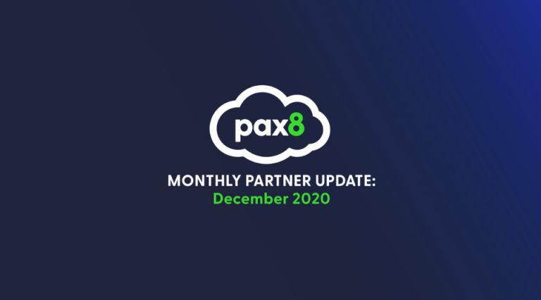 December Pax8 Partner Update