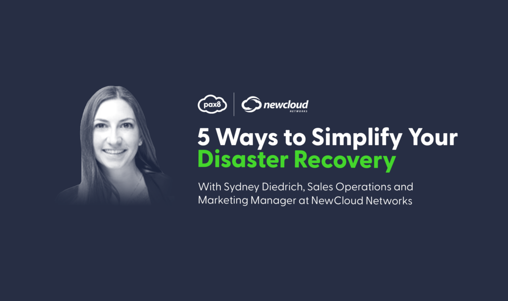 Simplify Disaster Recovery with NewCloud Networks