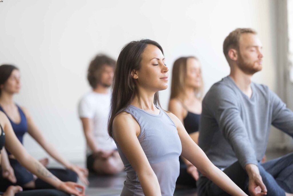yoga class for mental health