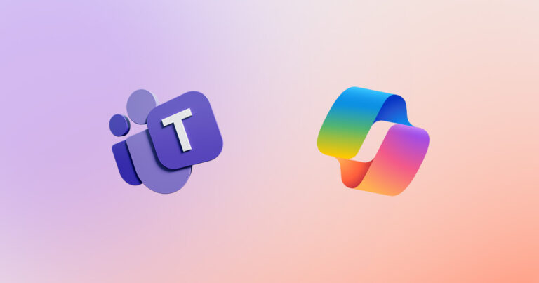 Microsoft Teams Premium and Copilot logos