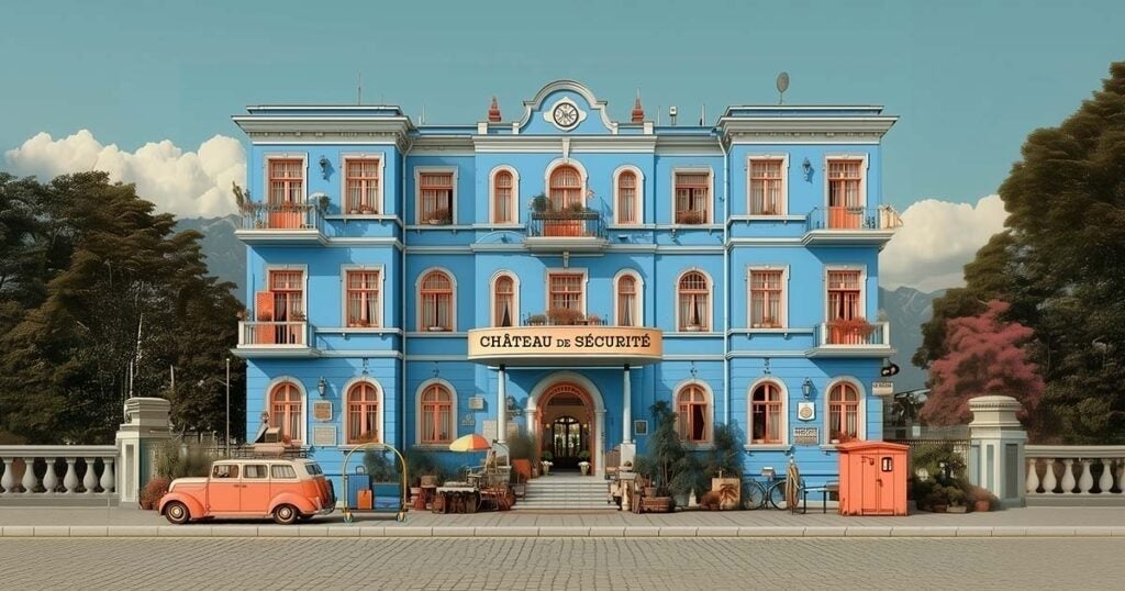 Chateau de securite hotel building exterior