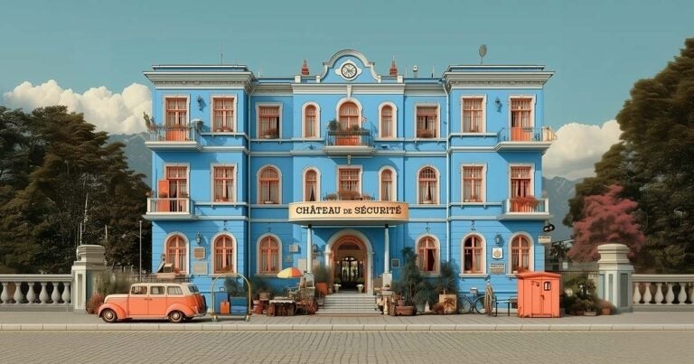 Chateau de securite hotel building exterior