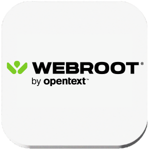Webroot by OpenText logo