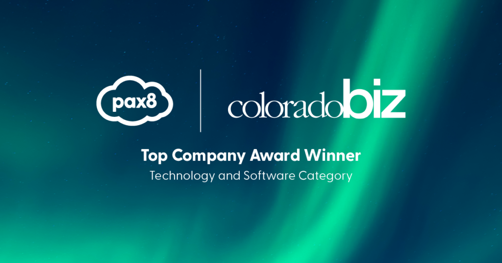 PAx8 | Colorado Biz - Top Company Award Winner: Technology and Software Category