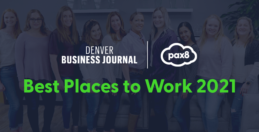 Pax8 named 2021 Best Place to Work by Denver Business Journal