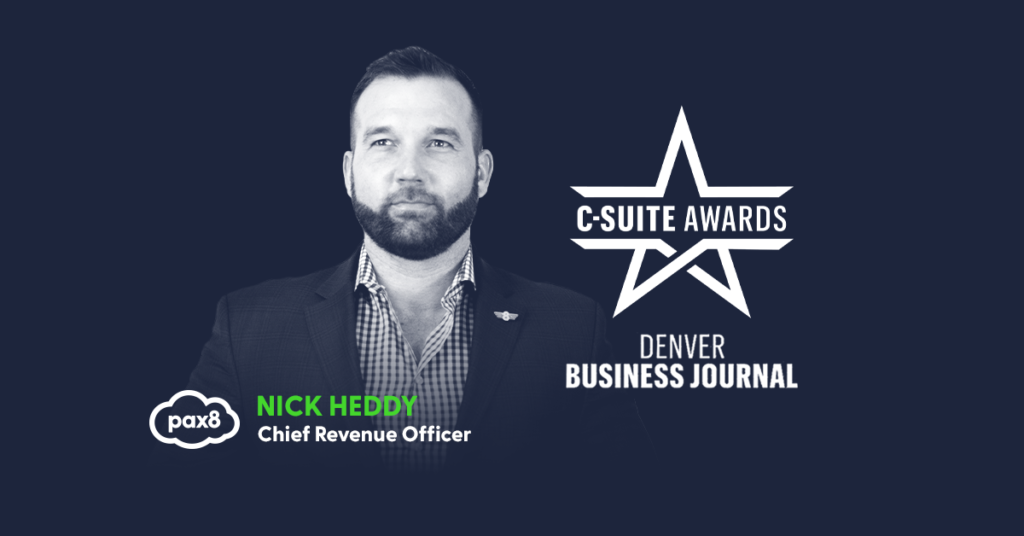 Nick Heddy, Chief Revenue Officer - C-Suite Awards | Denver Business Journal