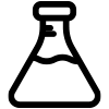 lab beaker icon